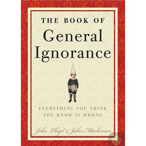 BNWT "Book of General Ignorance" hardcover